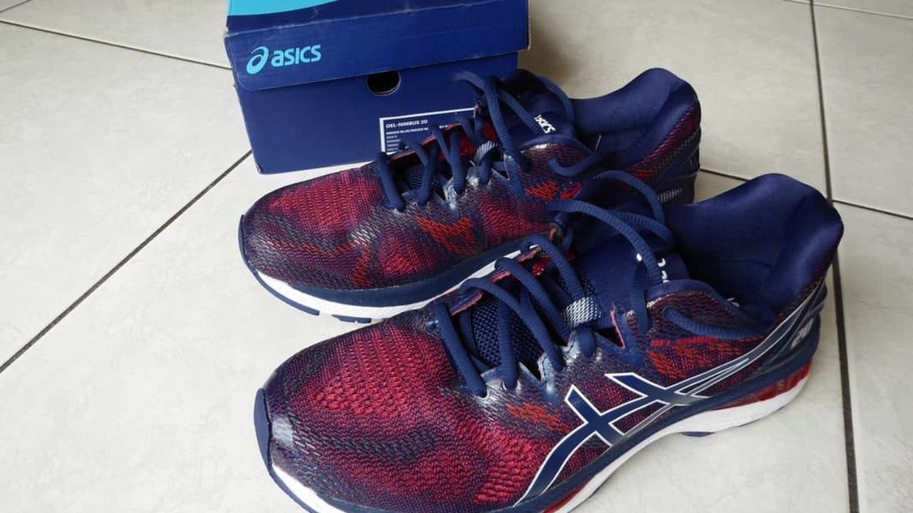 asics gel nimbus 20 marron