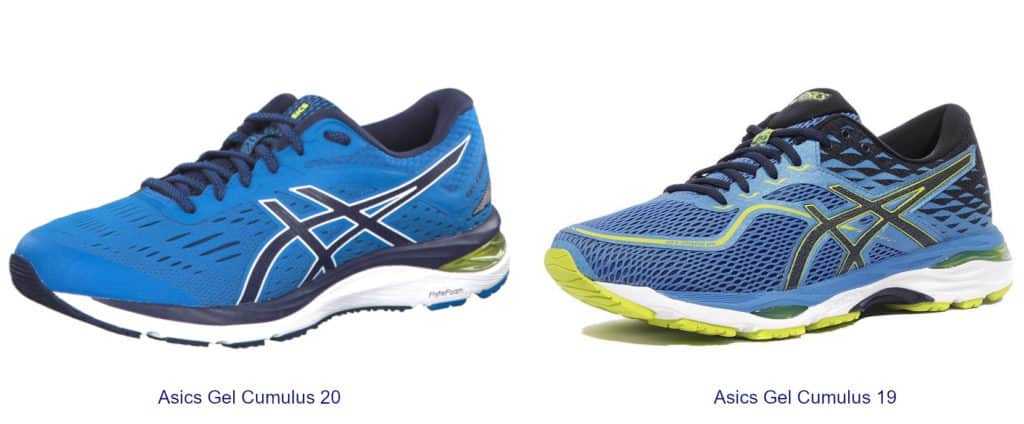 asics cumulus style evolution