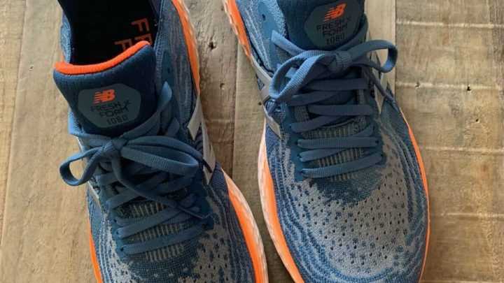 New Balance 1080 v10 Fresh Foam vue 45 degrés