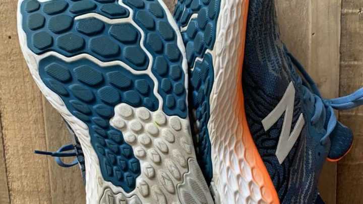 New Balance 1080 v10 Fresh Foam à l'envers