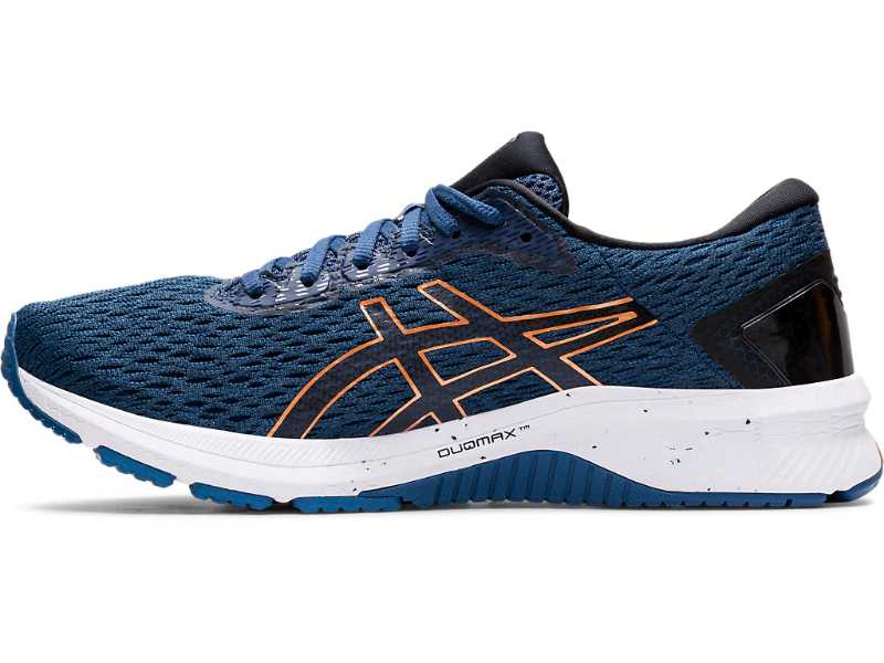 Asics GT 1000 9 chaussures homme bleues extérieur