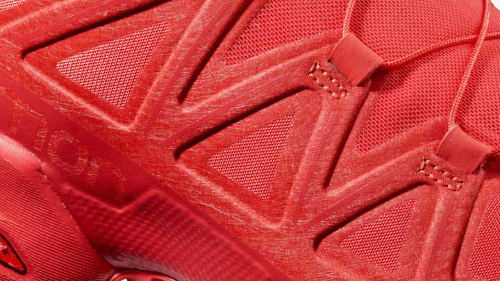 Salomon SpeedCross 5 chaussure droite zoom empeigne