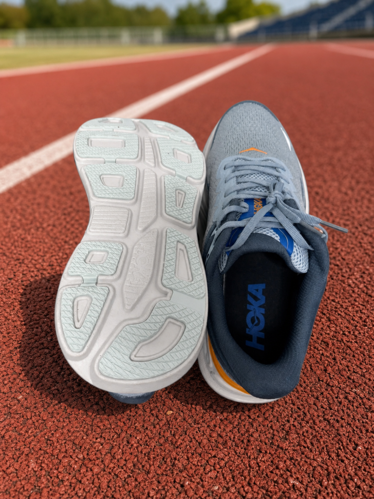 Semelle extérieure de la HOKA Bondi 9 après test