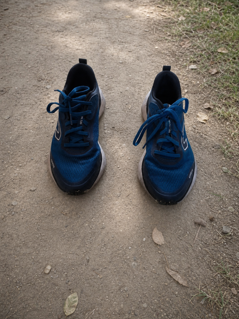 Dessus et laçage de la Kiprun Jogflow 190.1 homme