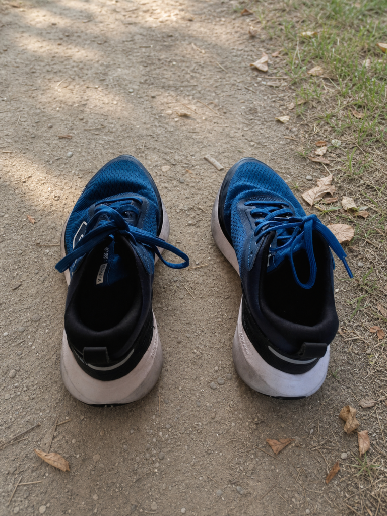 Talon de la Kiprun Jogflow 190.1 homme bleu et noir