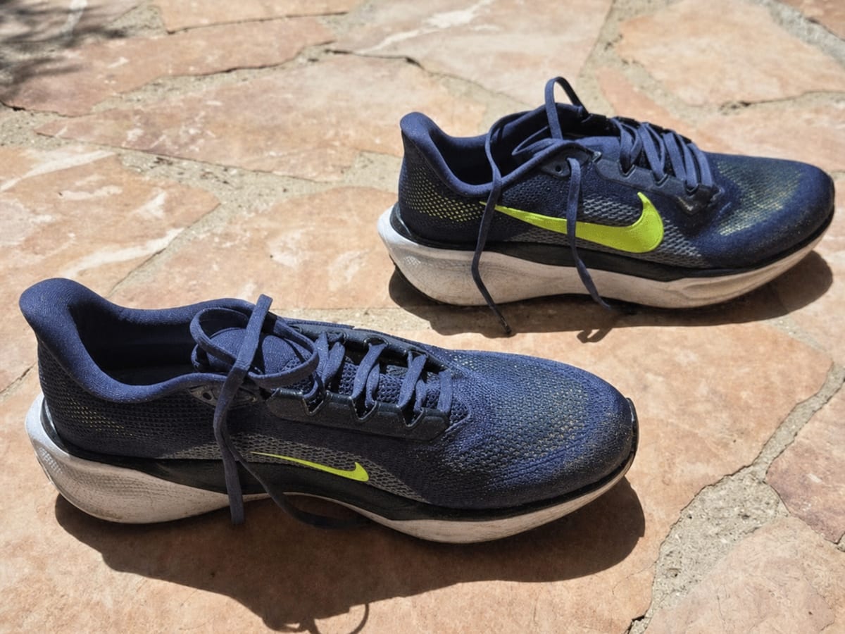 Profils des Nike Pegasus 41 après 500 km