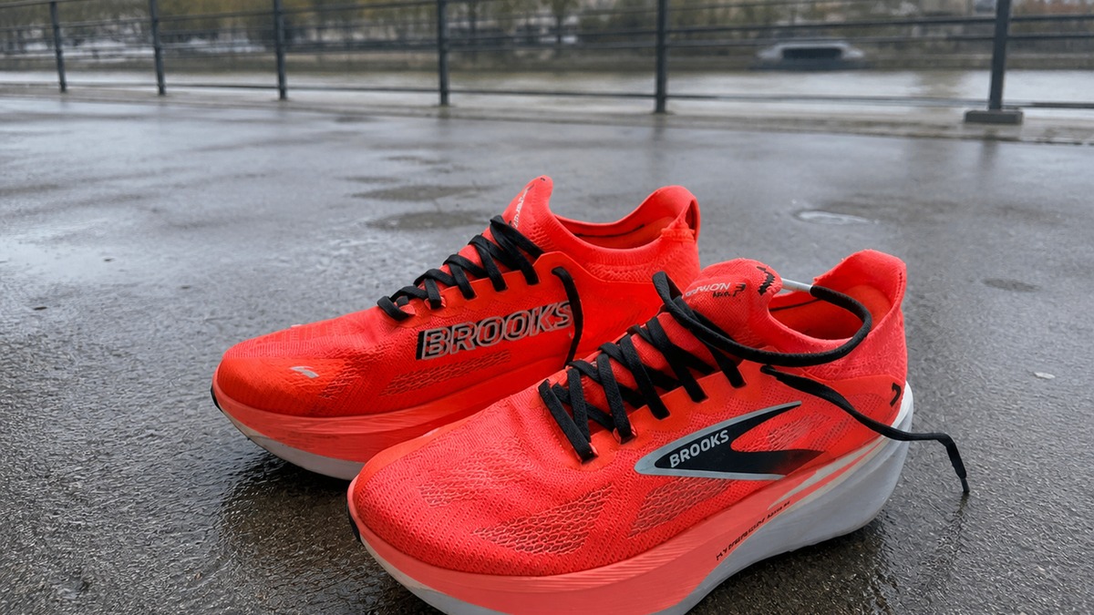 Brooks Hyperion Max 3 lors du test Running Pirates
