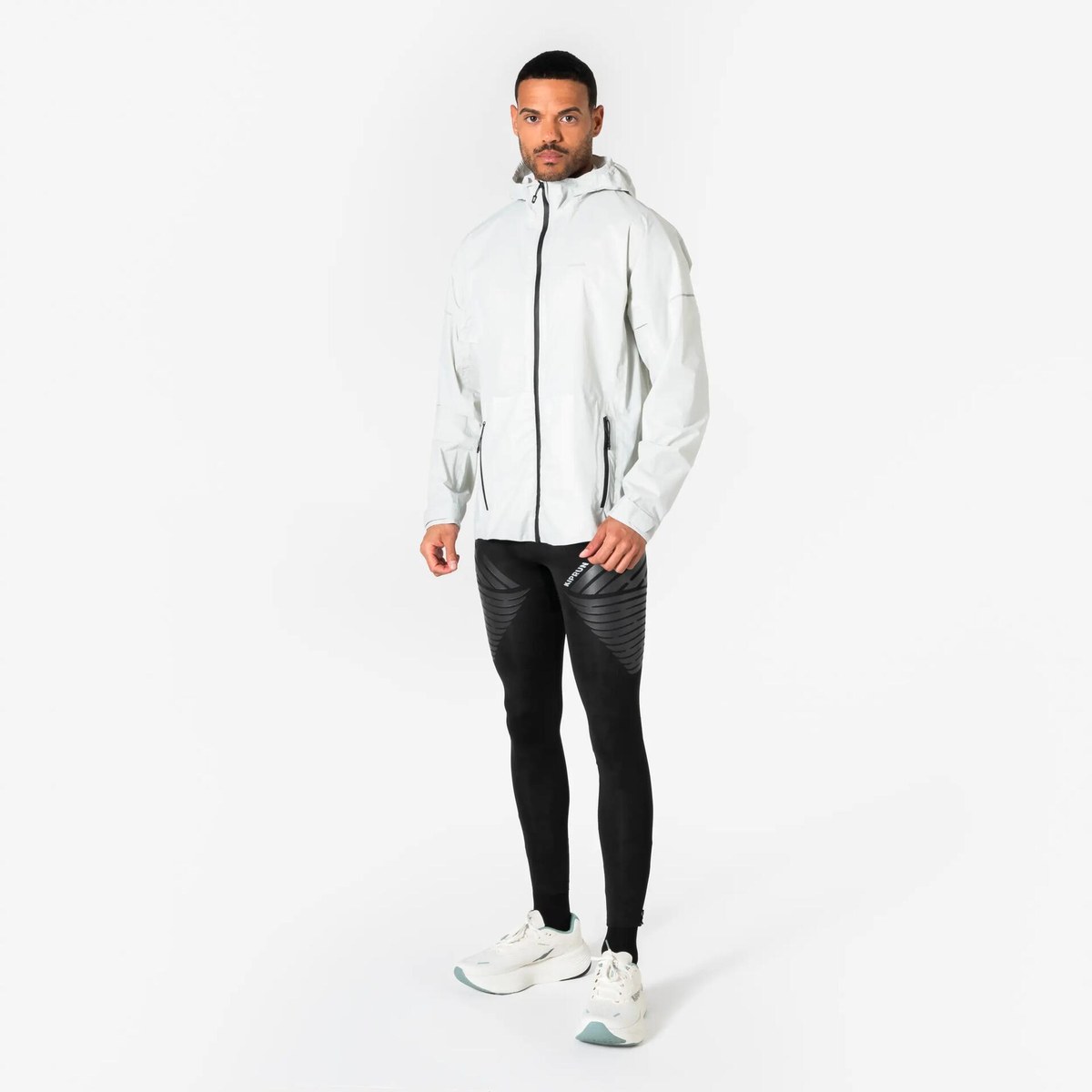 Veste imperméable Kiprun Run 900 portée