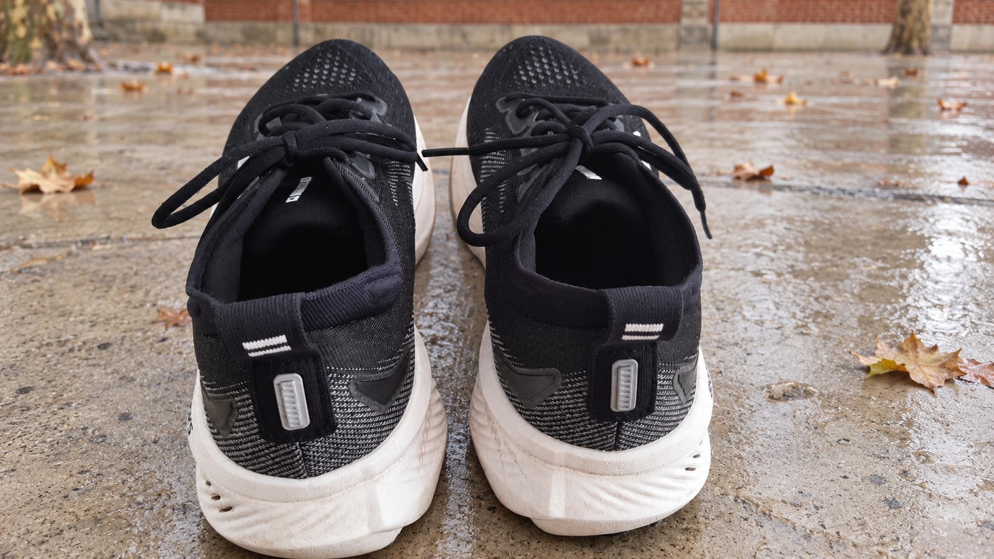 Talons des Brooks Glycerin 23 avec leur rembourrage